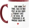 Kaffee-Tasse Geschenk für Mama Tochter Sohn Herz Spruch Produktbild-Vorschau 2