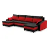 Ecksofa SPARTA U-FORM mit Schlaffunktion - Eckcouch mit 3 Produktbild-Vorschau 3