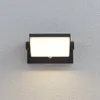 Lindby LED-Außenwandlampe Sherin, anthrazit, Sensor, IP54 Produktbild-Vorschau 5