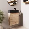 LOMAZOO szafka WC MALIBU 40 × 22 × 60 cm, jasny dąb Podgląd zdjęcia produktu 2
