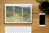 MuchoWow® Laptop Aufkleber Sticker Cover Durchsichtig - Produktbild-Vorschau 2