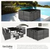 Salon de jardin MALAGA 10 places avec housse de protection Voir les images du produit 4