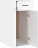 vidaXL Büroschrank Hochglanz-Weiß 40x49x75 cm Holzwerkstoff Produktbild-Vorschau 7