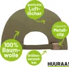 Huuraa Cappy Mütze Plant Based Blätter Olive/Beige Produktbild-Vorschau 3