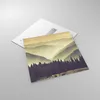 Bilder auf glas - Berge Wald Natur - 70x70cm - Glasbilder - Produktbild-Vorschau 2