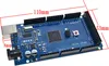 A blue circuit board with various electronic components and connectors, with red measurement lines indicating dimensions. Anteprima dell’immagine prodotto