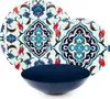 Zestaw naczyń Excelsa 18-częściowy Topkapi płaska porcelana Podgląd zdjęcia produktu 5