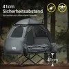 SoBuy OGS32-HG Feldbett mit Zelt 7in1 Wurfzelt mit Produktbild-Vorschau 4