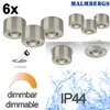 Malmbergs MD-29 LED Kit Satin – 6er Set Mini LED Spots – Produktbild-Vorschau 2