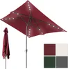 Bettizia Parasols Parasol de balcon 210 x 140 cm Voir les images du produit 1