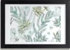 Bild 30x20 MDF-Rahmen, Wandkunst Blüten und Blätter Produktbild-Vorschau 1