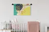 MuchoWow® Wandteppich Wandbehang Sommer - Blume - Pastell Produktbild-Vorschau 2