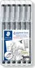 STAEDTLER Finliner 308 SB6P czarny 6 sztuk/opakowanie Podgląd zdjęcia produktu 2