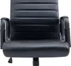Sedia da ufficio esclusiva, seduta ergonomica, pelle bovina Anteprima dell’immagine prodotto 5