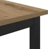 vidaXL Panca artigianale in rovere 80 x 35 x 45 cm Anteprima dell’immagine prodotto 7