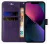 Handyhülle für Apple iPhone 13 Floral Blumen Schmetterling Produktbild-Vorschau 2