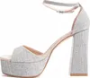 Sandalo Montevita con tacco Festsand7 Grigio Anteprima dell’immagine prodotto 5