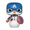 Marvel : Holiday - Captain America Cap Snowman 532 - Funko Voir les images du produit 1