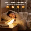 Lampe de chevet sans fil en forme d'oiseau, alimentée par Voir les images du produit 8