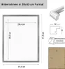 3er 5er Set Holz Bilderrahmen Lifestyle Plexi Foto Rahmen Produktbild-Vorschau 2