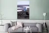 MuchoWow® Poster Schneeeule landet am Strand 120x180 cm - Produktbild-Vorschau 5