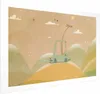 Posterpapier Poster - Traveling Giraffe 42x29.7 cm Für Produktbild-Vorschau 1