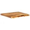 Piano bagno in legno massiccio di acacia 58x52x3,8 cm Anteprima dell’immagine prodotto 8