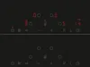Close-up of a black induction hob control panel with red digital displays and touch controls. Náhľad obrázku produktu