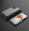 Honeycomb Etui Case Hülle Gehäuse für Vivo V23 5G Schwarz Produktbild-Vorschau 4