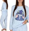 DISNEY Stitch Modré, POLAROVÉ, dvoudílné dámské pyžamo, Náhled obrázku produktu 1