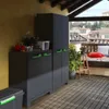 Keter Niska szafka do przechowywania Moby grafitowo-szara Podgląd zdjęcia produktu 7