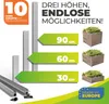 Aluminium Eckprofil für Hochbeet ErnteMAXX erhältlich in 4 Produktbild-Vorschau 1
