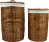 Lycce Wäschekorb - 47L oder 70L rund aus Weide Wäschekorb Produktbild-Vorschau 2