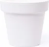 Květináč Okrúhly Priemer 25 cm bílá plantážník Plastický Náhľad obrázku produktu 13