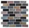 Relaxdays, lot de 10 autocollants pour carrelage, aspect Voir les images du produit 9
