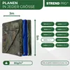 Plane Tarpaulin Khaki 3x5 m, 80 g/m, Abdeck-, Produktbild-Vorschau 2