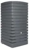 FLORANTIA Regentonne Quadrum 320 Liter anthrazit granit Produktbild-Vorschau 1