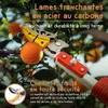 Recalma Coupe-Branches Télescopique 5 m avec Scie Intégrée, Voir les images du produit 3