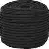 vidaXL Corde de bateau noir 14 mm 25 m polypropylène Voir les images du produit 1