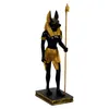 Anubis ägyptischer Gott stehend schwarz-gold 17,5cm Produktbild-Vorschau 2