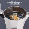 VonShef Caffettiera a Moka da 6 tazze per fornello, 300 ml Anteprima dell’immagine prodotto 7