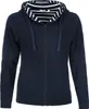 modAS Damen Kapuzenjacke Sweatjacke Unifarben - Hoodie Produktbild-Vorschau 1