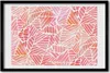 Bild 60x40 MDF-Rahmen, Wandkunst abstrakt Produktbild-Vorschau 1