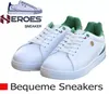 Weiße Sneakers Damen Herren Turnschuhe Sportschuhe modisch Produktbild-Vorschau 4