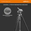 Walimex pro WT-3570 Basic Tripod 168cm Black Náhľad obrázku produktu 17