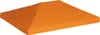 vidaXL Pavillondach 310 g/m² 4x3 m Orange Produktbild-Vorschau 1