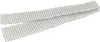 Two white, pleated filter strips on a white background. Produktbild-Vorschau