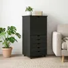 vidaXL Rolovací skříňka, 53 x 39 x 103 cm, masivní borové Náhled obrázku produktu 2