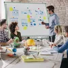 COSTWAY Doppelseitiges mobiles Whiteboard 120x90cm, Produktbild-Vorschau 2