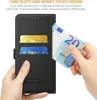 Ganbary Honor X7b/Honor 90 Handyhülle Premium Leder Schwarz Produktbild-Vorschau 4